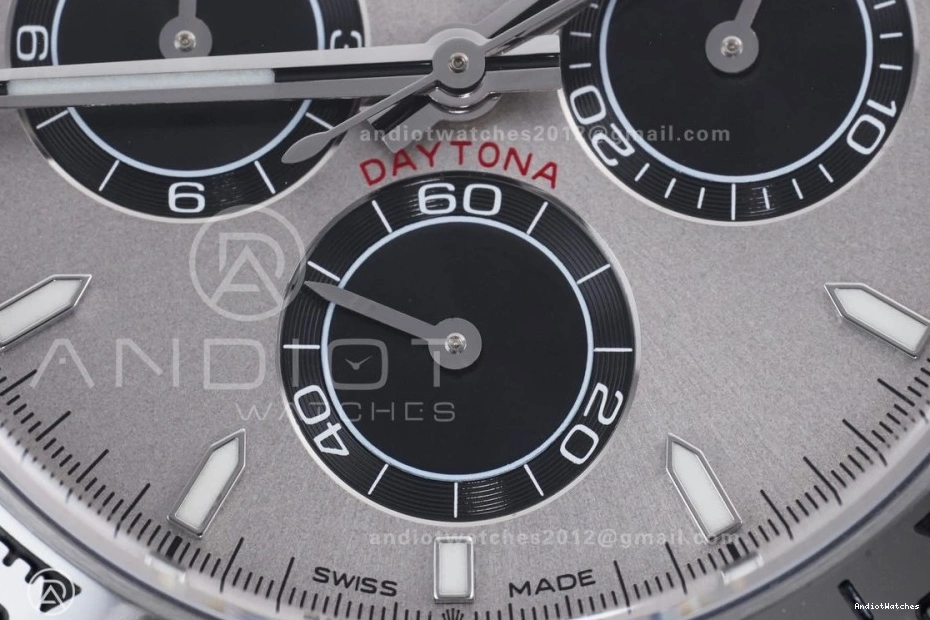 Edition Best 792 Dial 1:1 SmoothTexture Clean 904L DD 904L on SS Daytona Gray Bracelet 126509 0426